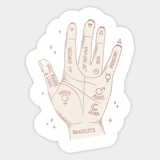 Palmistry Sticker